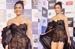 Rashmika Mandanna goes bold in sexy black short dress, Watch
